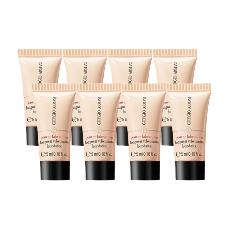GIORGIO ARMANI ARMANI Flawless Long Lasting Makeup жидкая тональная основа Professional Edition набор пробников, #2 5ml*8