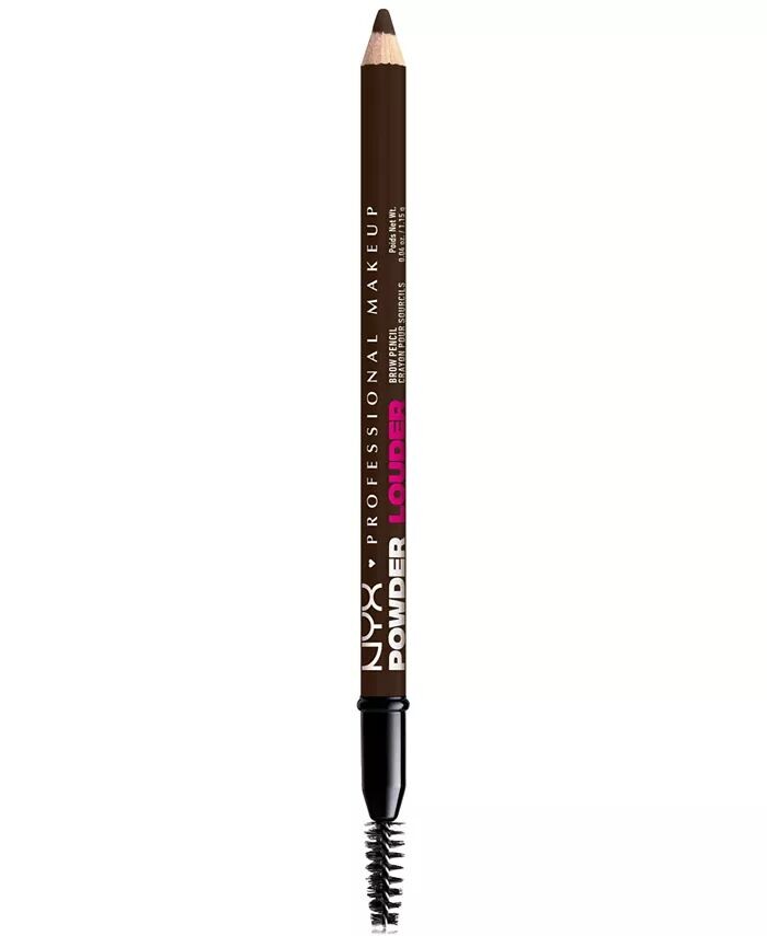 

Пудровый карандаш для бровей Louder Nyx Professional Makeup, цвет Deep Brown