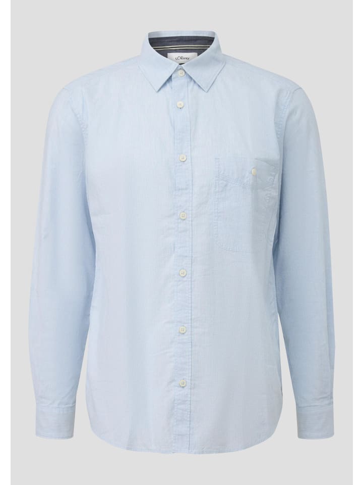 

s.Oliver Рубашка 50K2_светло-голубая