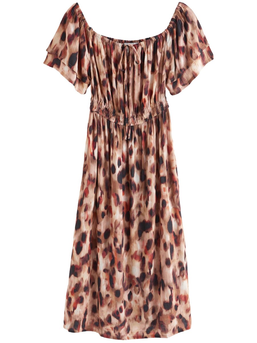 

Платье миди Next Dress, коричневый