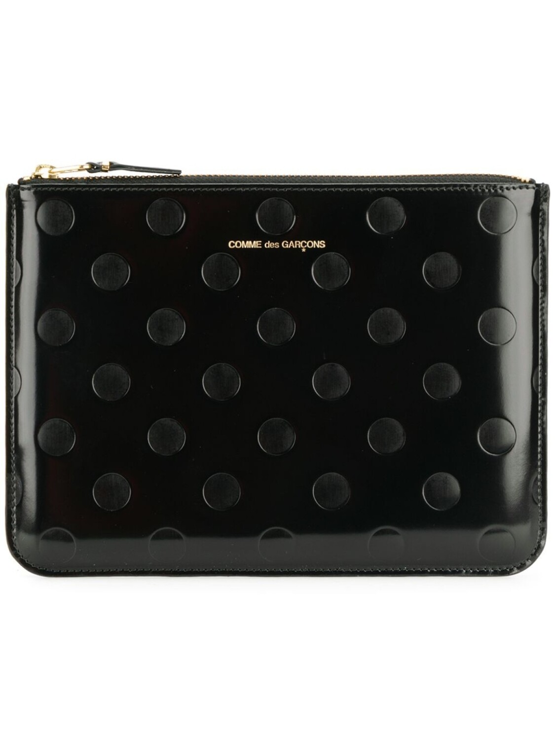 

Comme Des Garçons Wallet кошелек в горох, черный