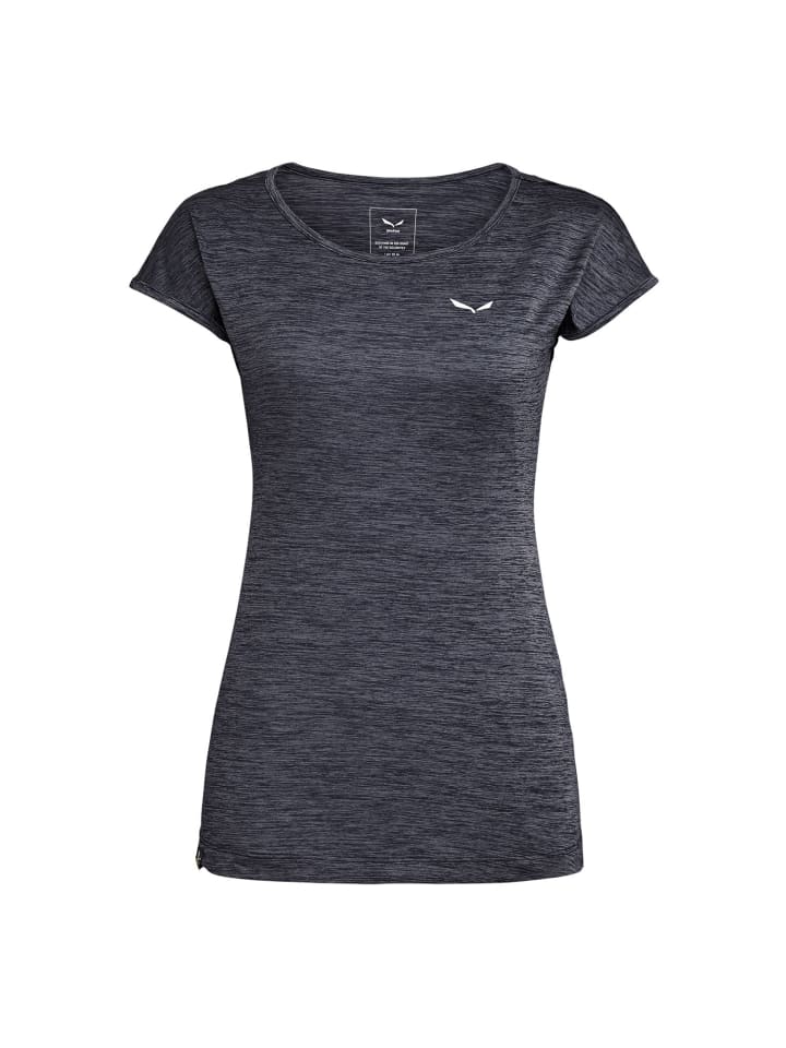 

Функциональная рубашка Salewa T-Shirt Rundhals PUEZ, темно-синий