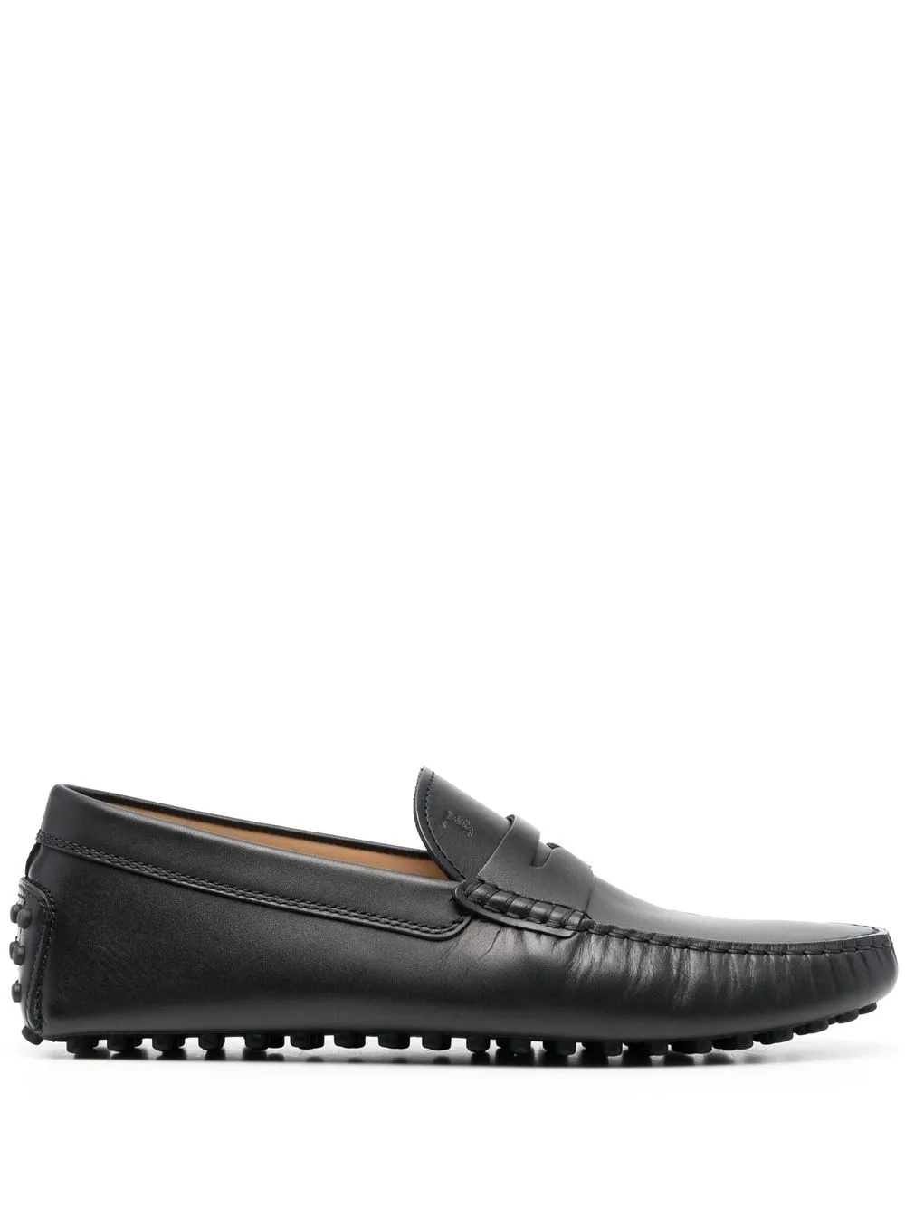 

Лоферы с миндалевидным носком TOD'S, черный