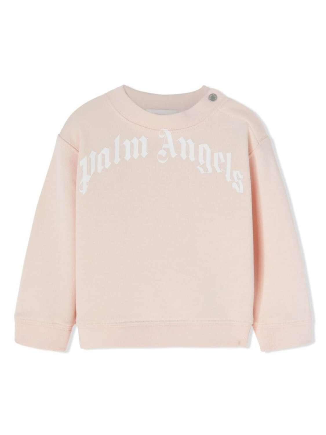 

Palm Angels Kids толстовка с логотипом, розовый