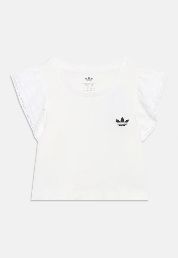 Детская базовая футболка Adidas Originals, White — фото 3