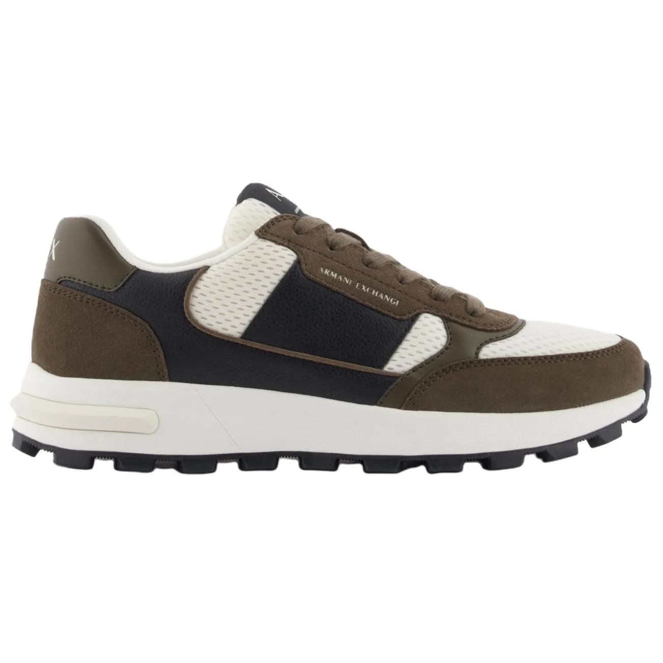 ARMANI EXCHANGE AE Low top Casual Shoes Men's Green — фото 3