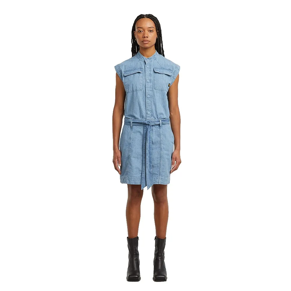 

Платье G-Star Pocket sleeveless short, синий
