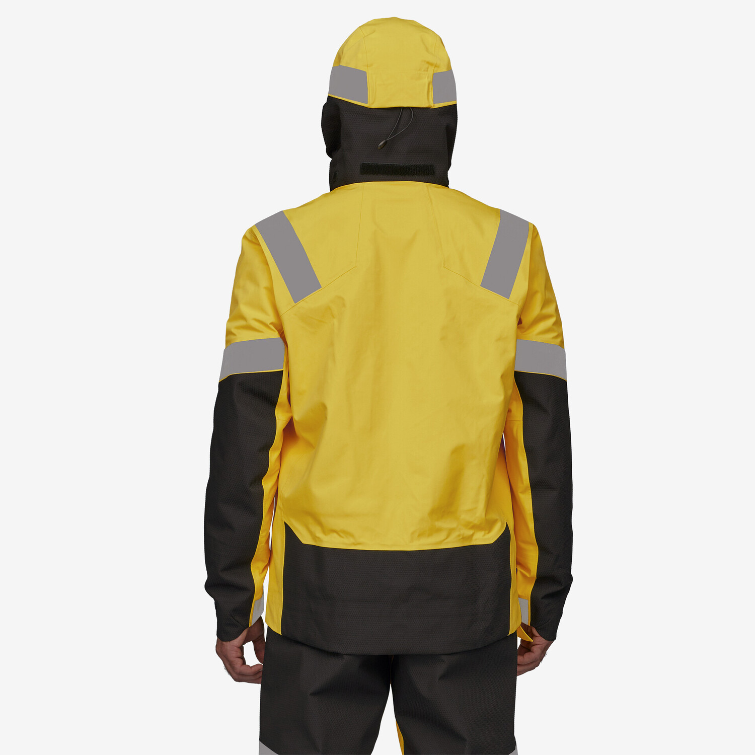 Мужская куртка для непогоды для большой воды Patagonia, цвет Storm Yellow — фото 3
