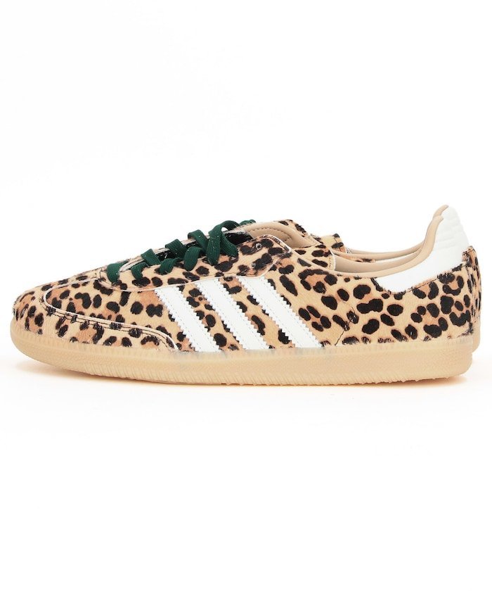 Кроссовки Оригиналы Samba OG [26–28 см] / SAMBA OG [ограниченное издание] Adidas, Leopard — фото 3
