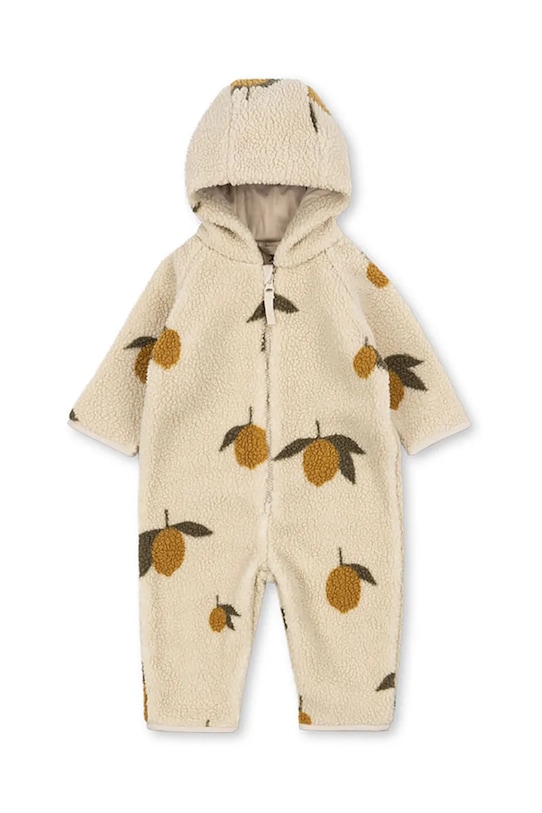 

Детский зимний комбинезон JODY TEDDY ONESIE GRS Konges Sløjd, бежевый