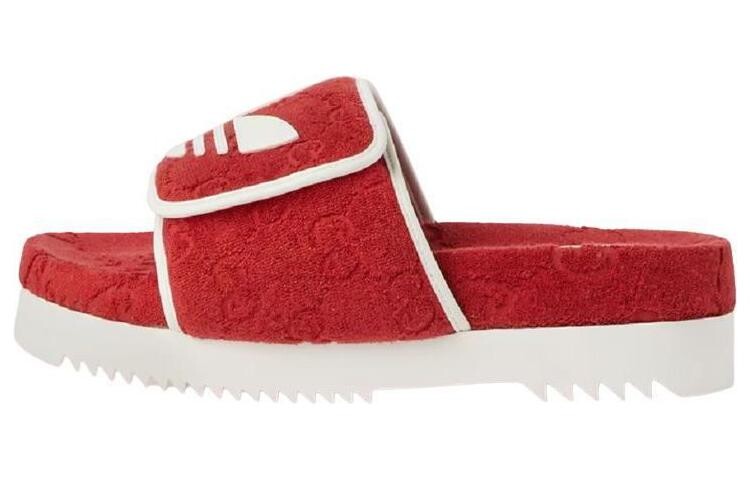 

Шлепанцы мужские Gucci x Adidas, красный