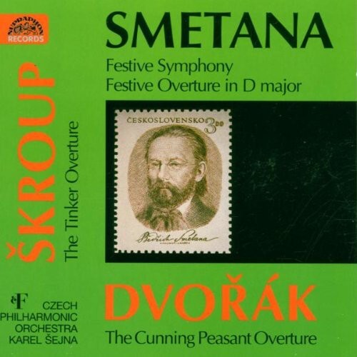 

CD диск Smetana / Sejna / Czech Philharmonic Orchestra: Festive Symphony / Festive Overture / Tinker