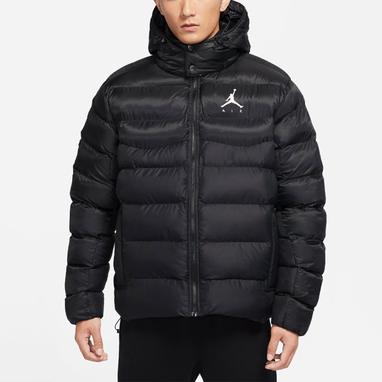Jordan Куртка-пуховик Jumpman Air зимняя мужская черная — фото 4