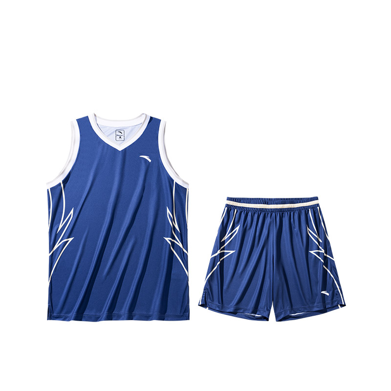 

Баскетбольный костюм мужской темный цвет морской волны ANTA, синий