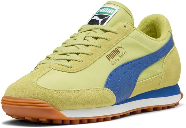 Мужские кроссовки PUMA Easy Rider Vintage повседневные - желтые — фото 2