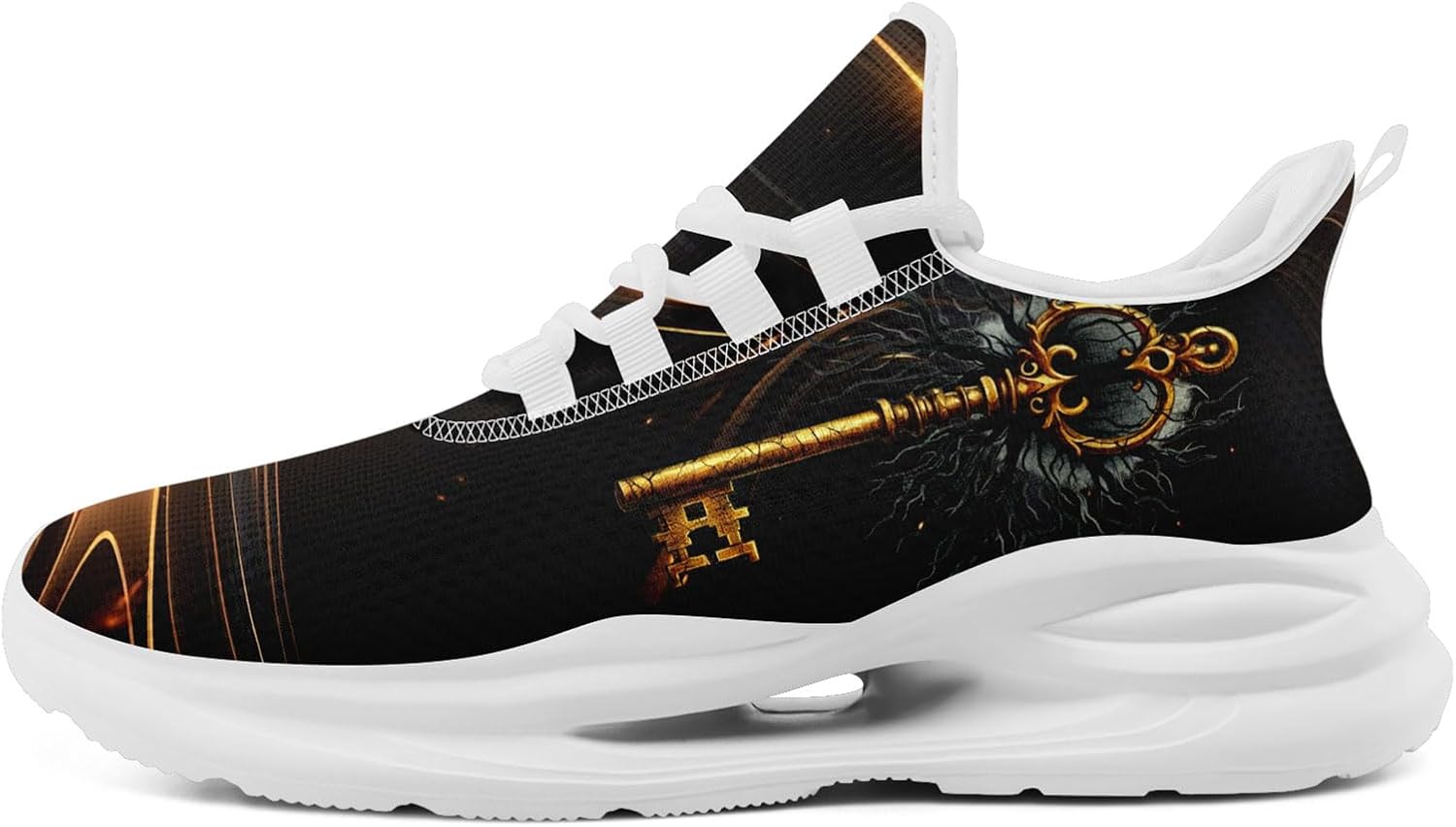 

Легкие дышащие кроссовки AWSOLE на Хэллоуин для мужчин и женщин, подарок, универсальные, с рисунком призрака и тыквы, удобные, с амортизирующей стелькой, для спортзала и бега, белый/черный/синий/оранжевый