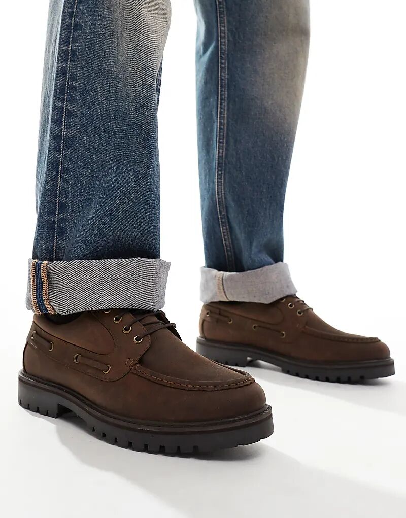 

Туфли-лодочки schuh Patrick из коричневой кожи