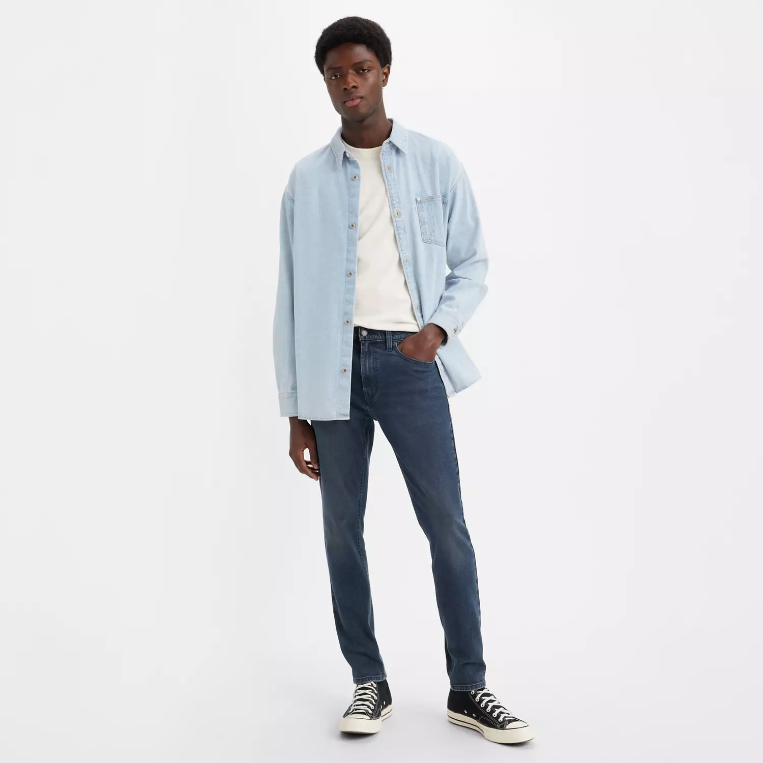 

Узкие мужские джинсы 512 зауженного кроя Levi's, синий