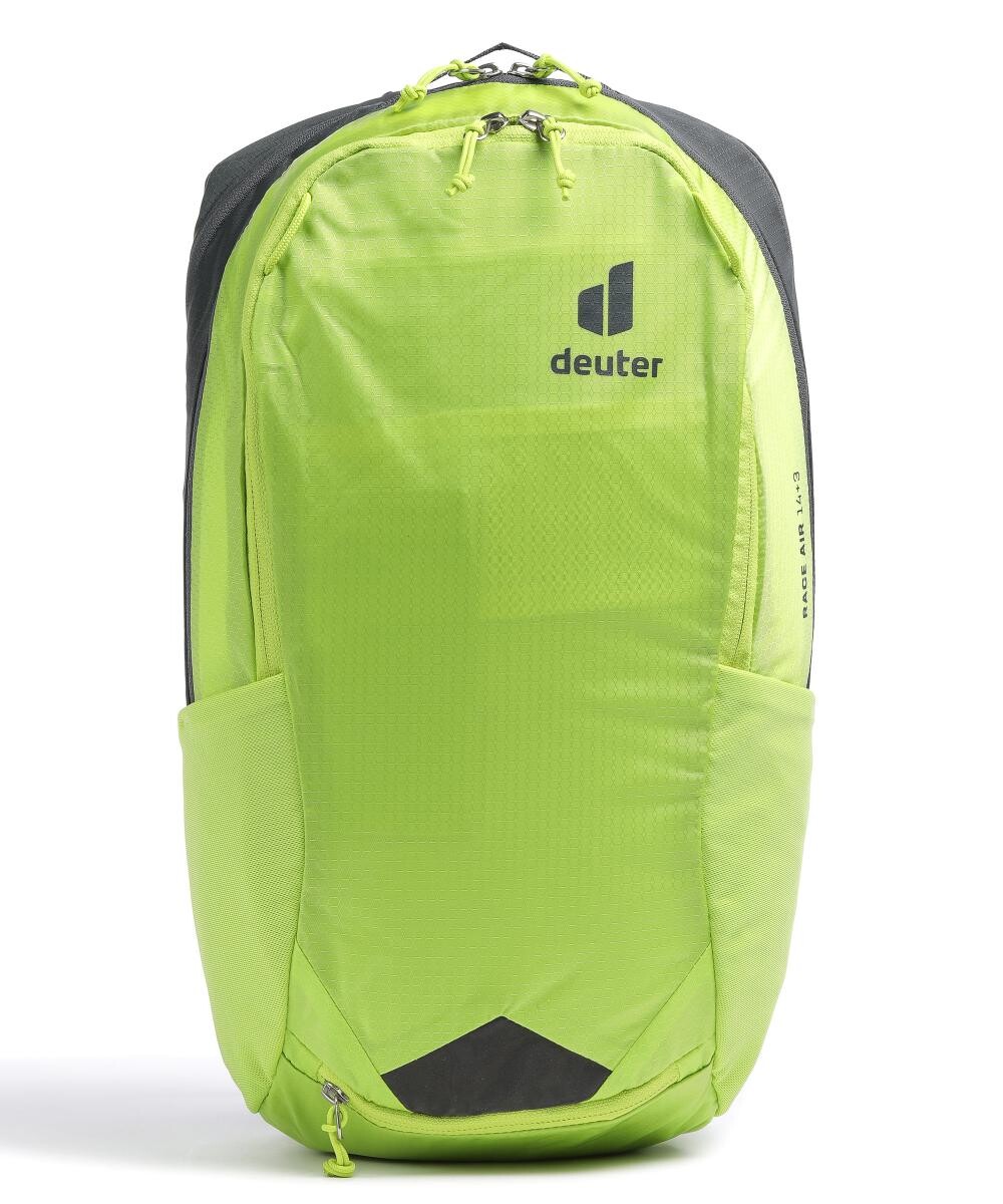 

Велосипедный рюкзак Race Air 14+3 из переработанного полиамида Deuter, зеленый