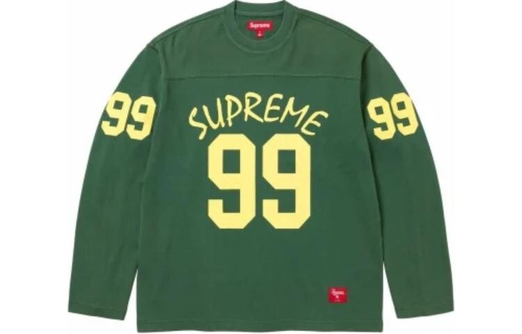 

Футболка Supreme 99 L/S Football, синий