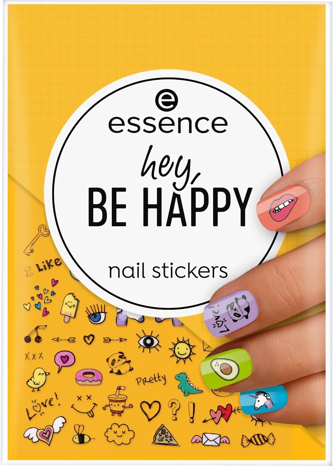Мультицветные стикеры для ногтей Essence, 57 шт. Essence — фото 2