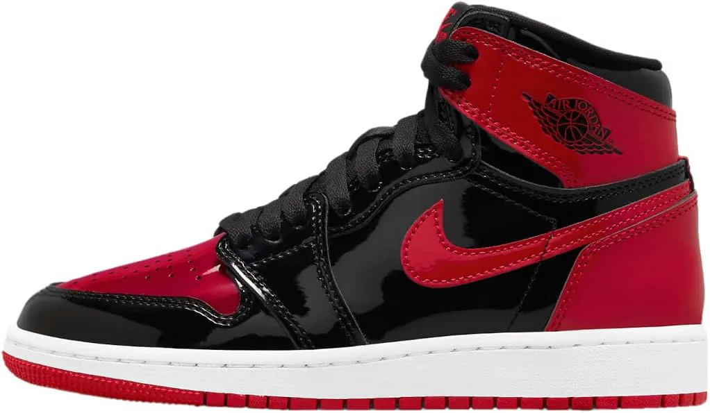 Мужские баскетбольные кроссовки Nike Air Jordan 1 Mid, черный/красный