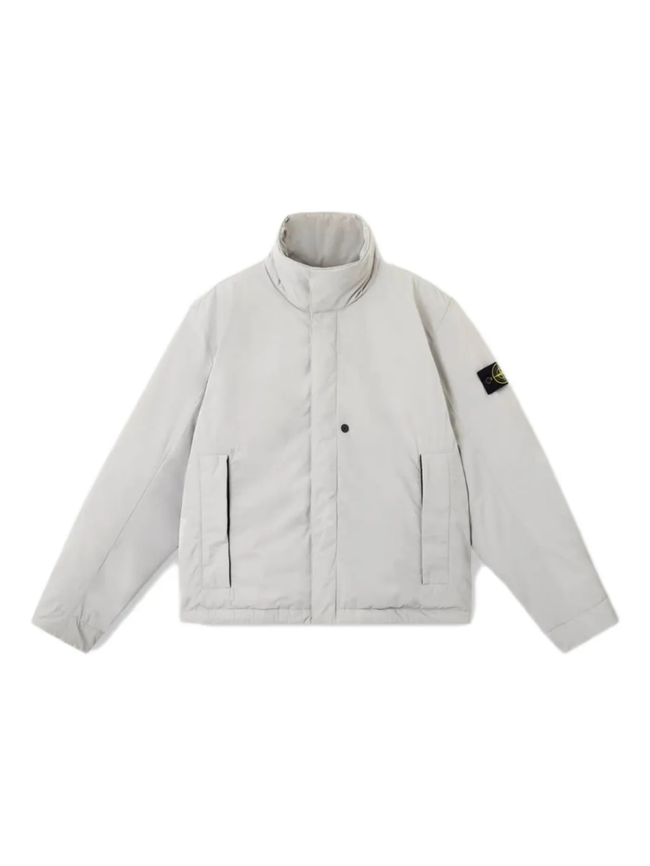 

Куртка с нашивкой-логотипом Stone Island, серый