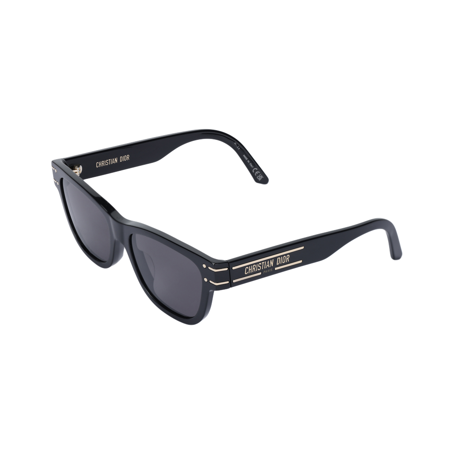 DIOR Ацетатные квадратные солнцезащитные очки женские, Black — фото 3