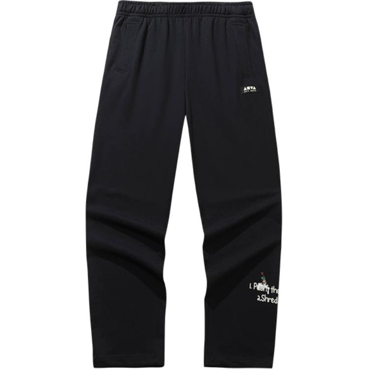

ANTA Базовые вязаные спортивные штаны Life Collection мужские black