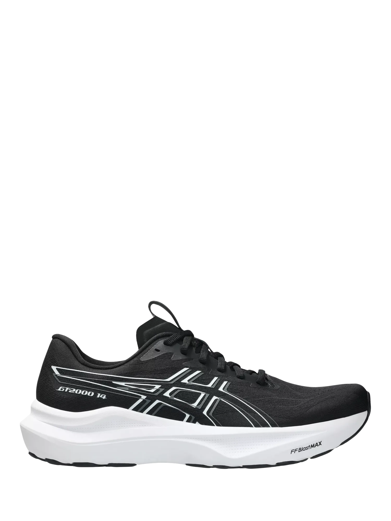 Мужские беговые кроссовки GT-2000 14, черные/разноцветные ASICS — фото 2