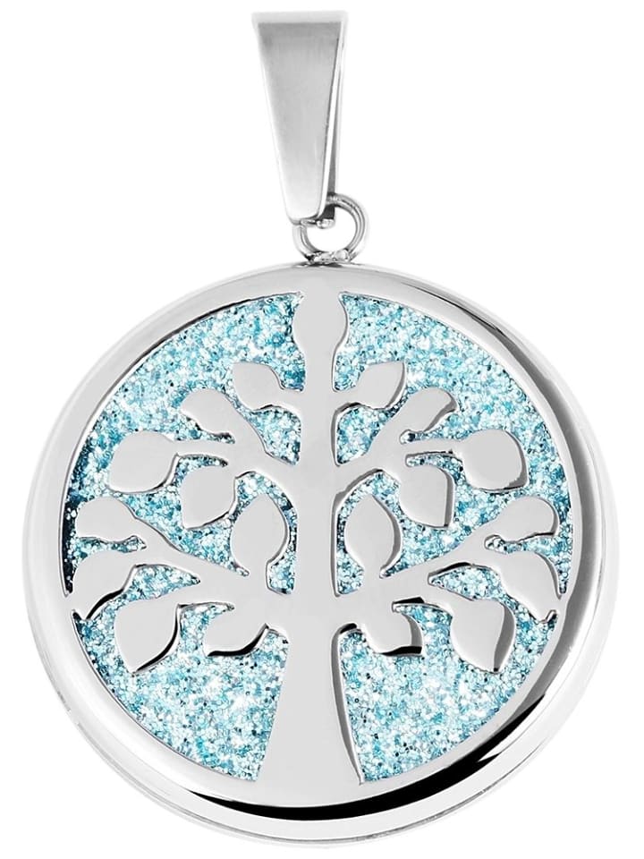

Adeliás Женский кулон - кулон «Древо жизни» из нержавеющей стали серебристого цвета