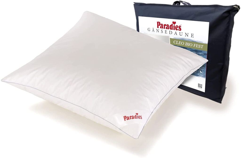 

Пуховая подушка Paradise 80х80 см "Cleo Solid Organic" RDS Paradies