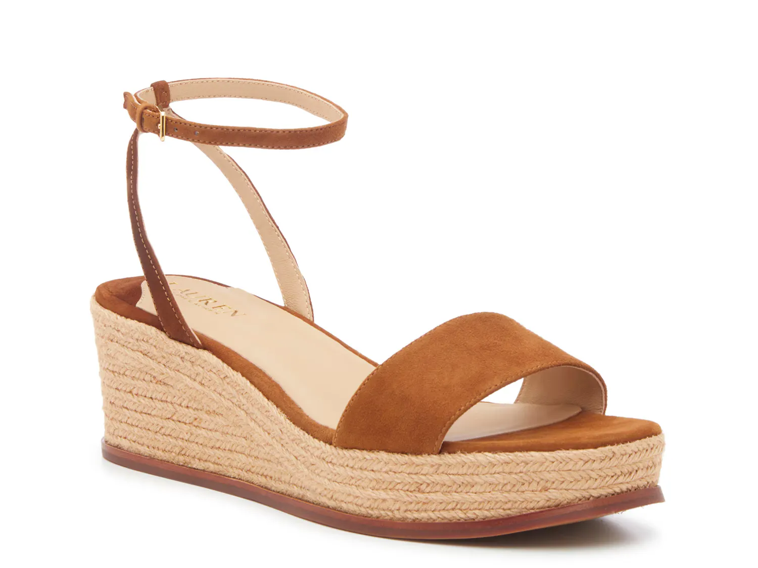 

Сандалии Leona Wedge Sandal Lauren Ralph Lauren, коричневый