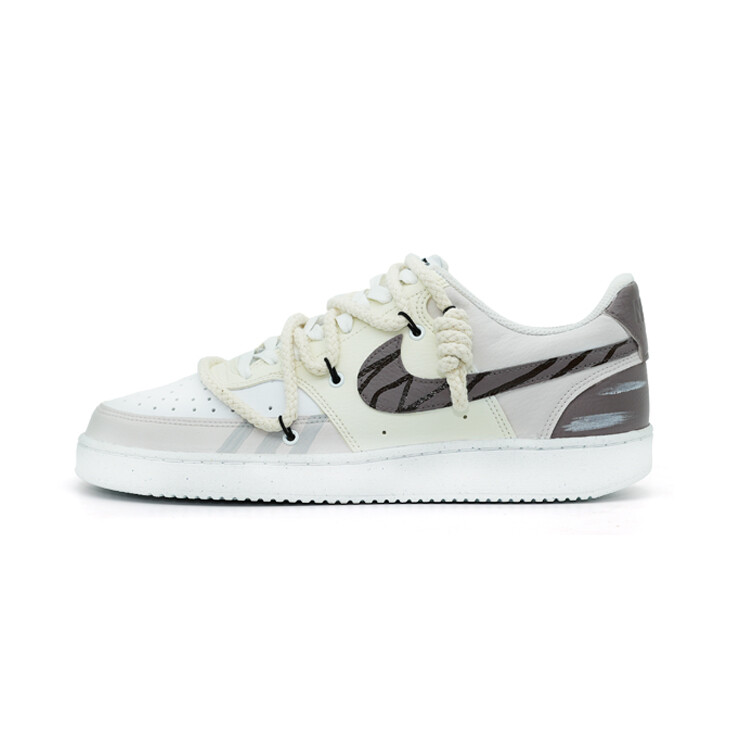

Кроссовки Nike Court Vision 1 Skateboarding Shoes Women's Low-top Beige, коричневый