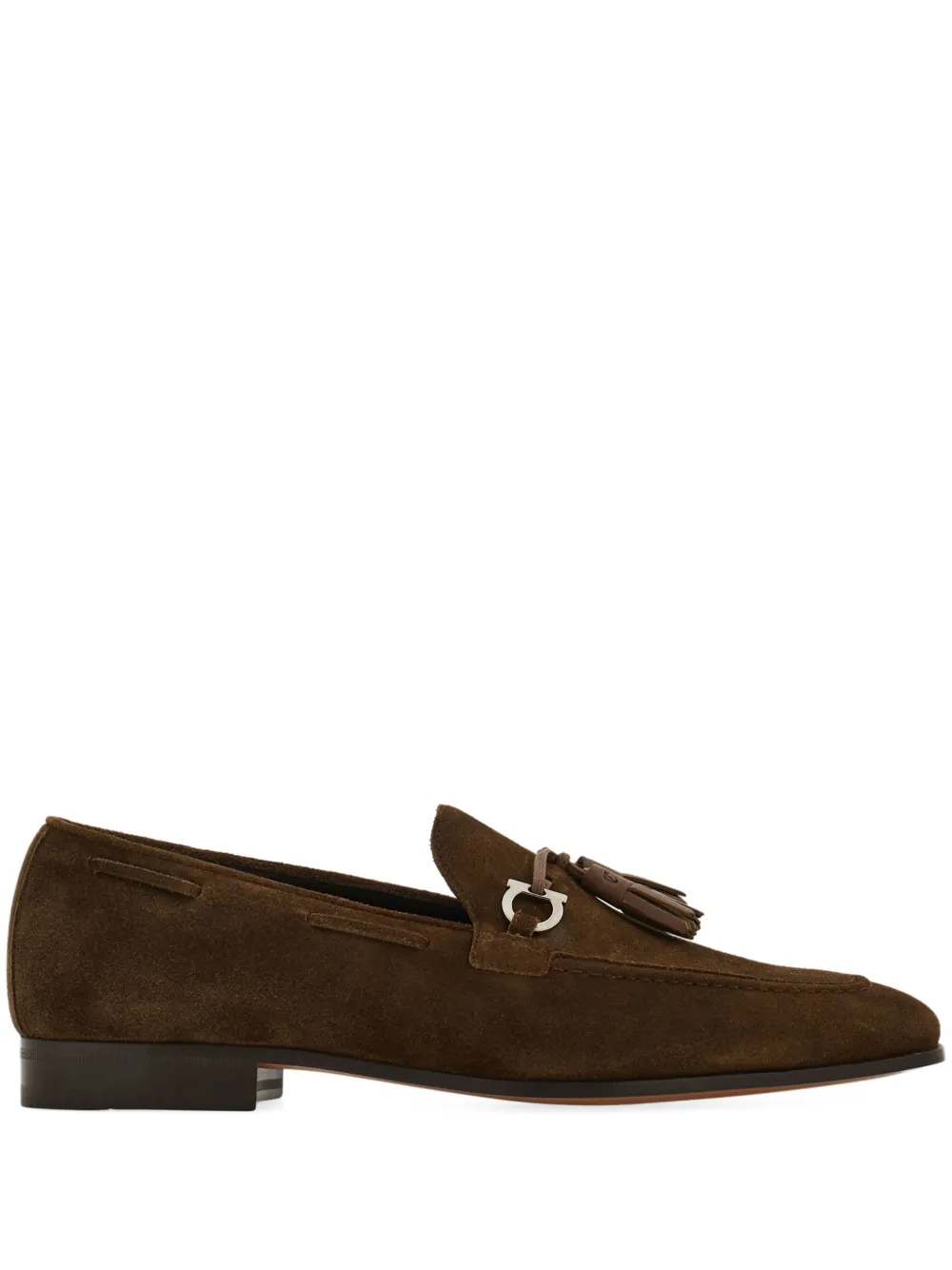 

Лоферы с кисточками Ferragamo, коричневый