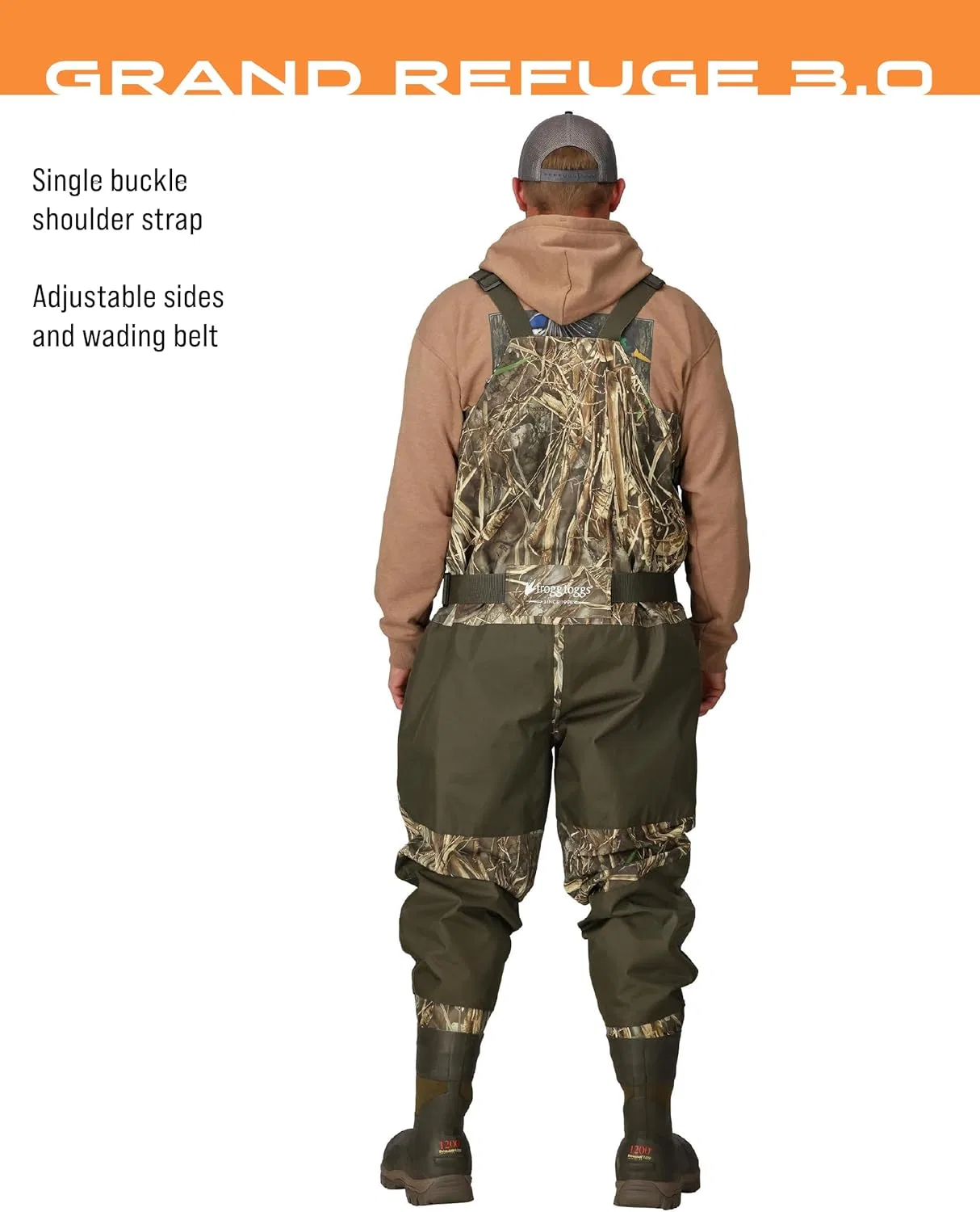 Водонепроницаемые охотничьи сапоги FROGG TOGGS, Realtree Max-7 — фото 3