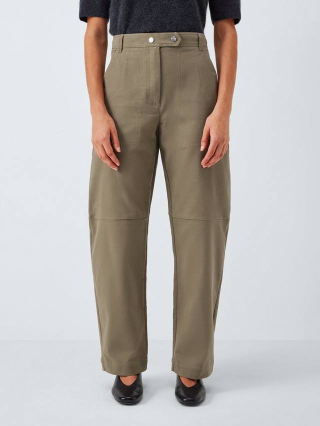 

Широкие брюки Gineceo из хлопкового микса Marella, Kaki