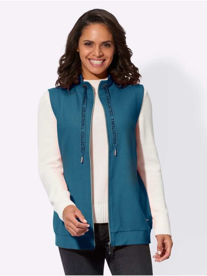 

WITT WEIDEN Рубашка-жилет цвета топаза