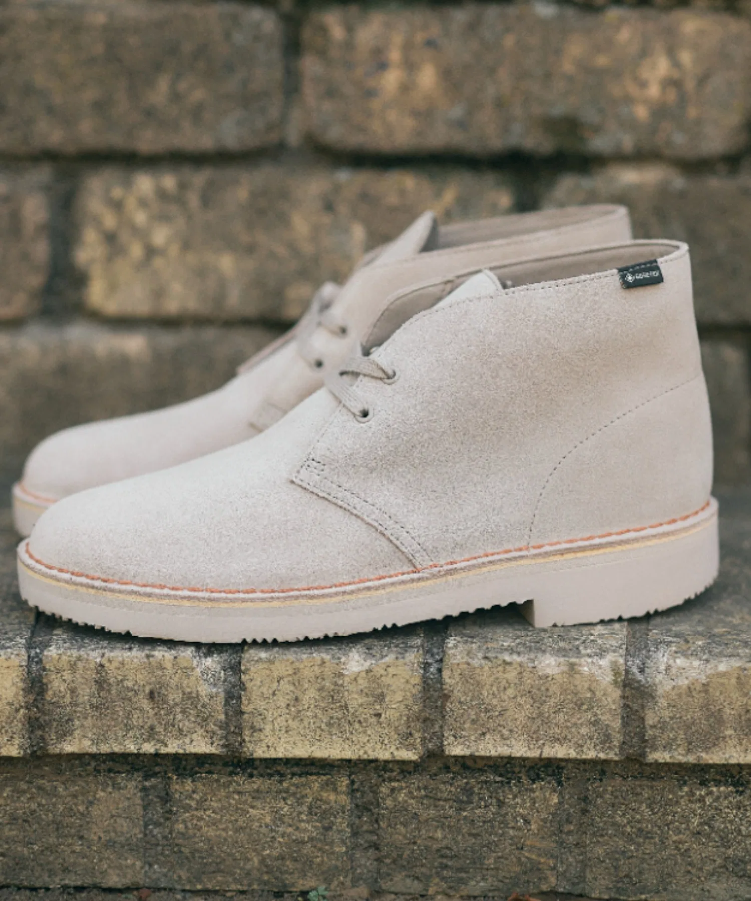 Мужские ботинки Clarks DESERT BOOT GTX бежевые