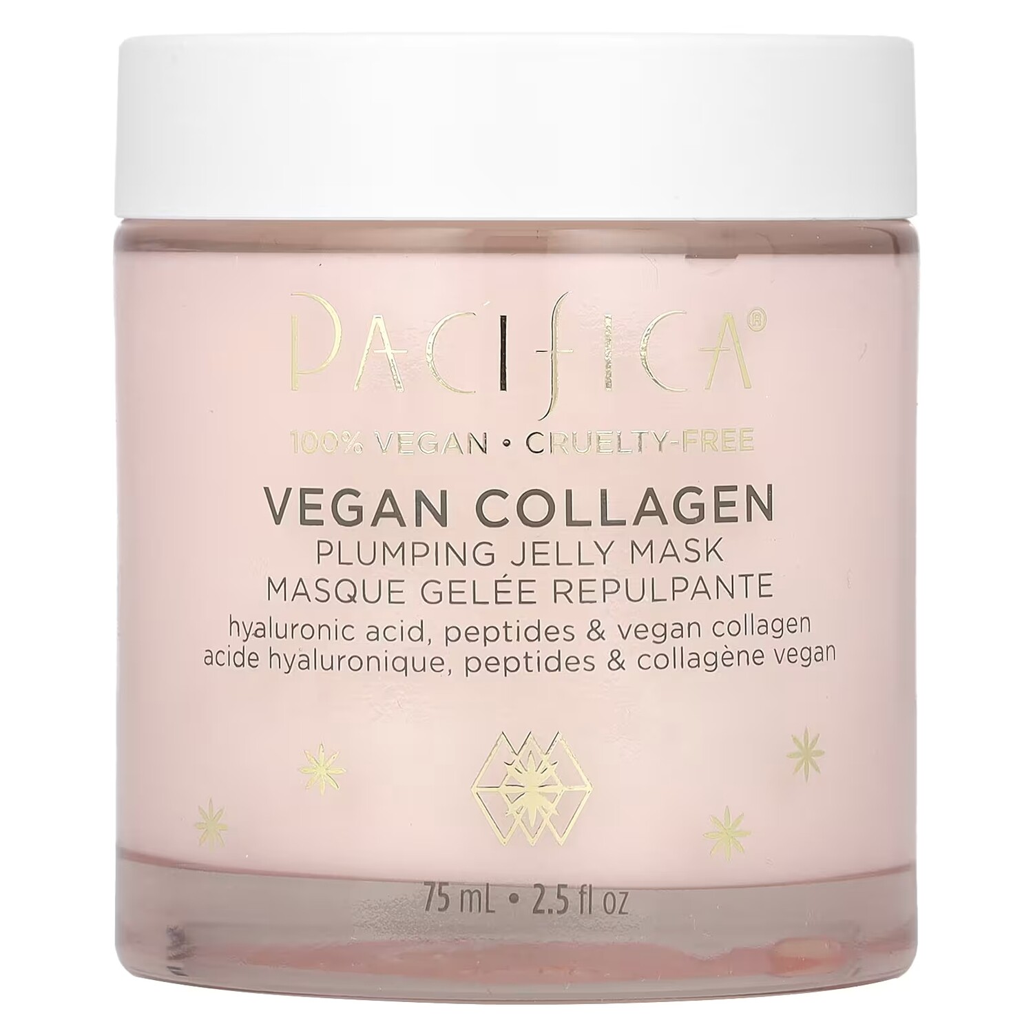 

Pacifica Vegan Коллагеновая желейная маска для объема, 2,5 жидких унции (75 мл)