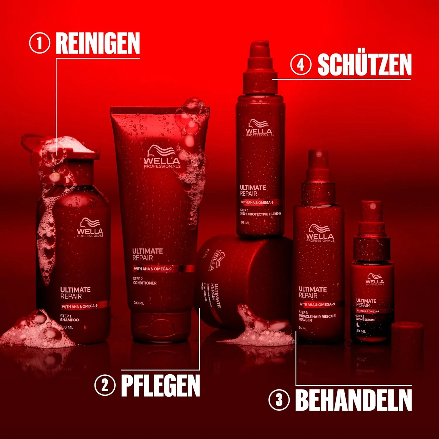 Кондиционер «Ultimate Repair» с AHA и Omega 9 от Wella Professionals Wella Professionals — фото 3