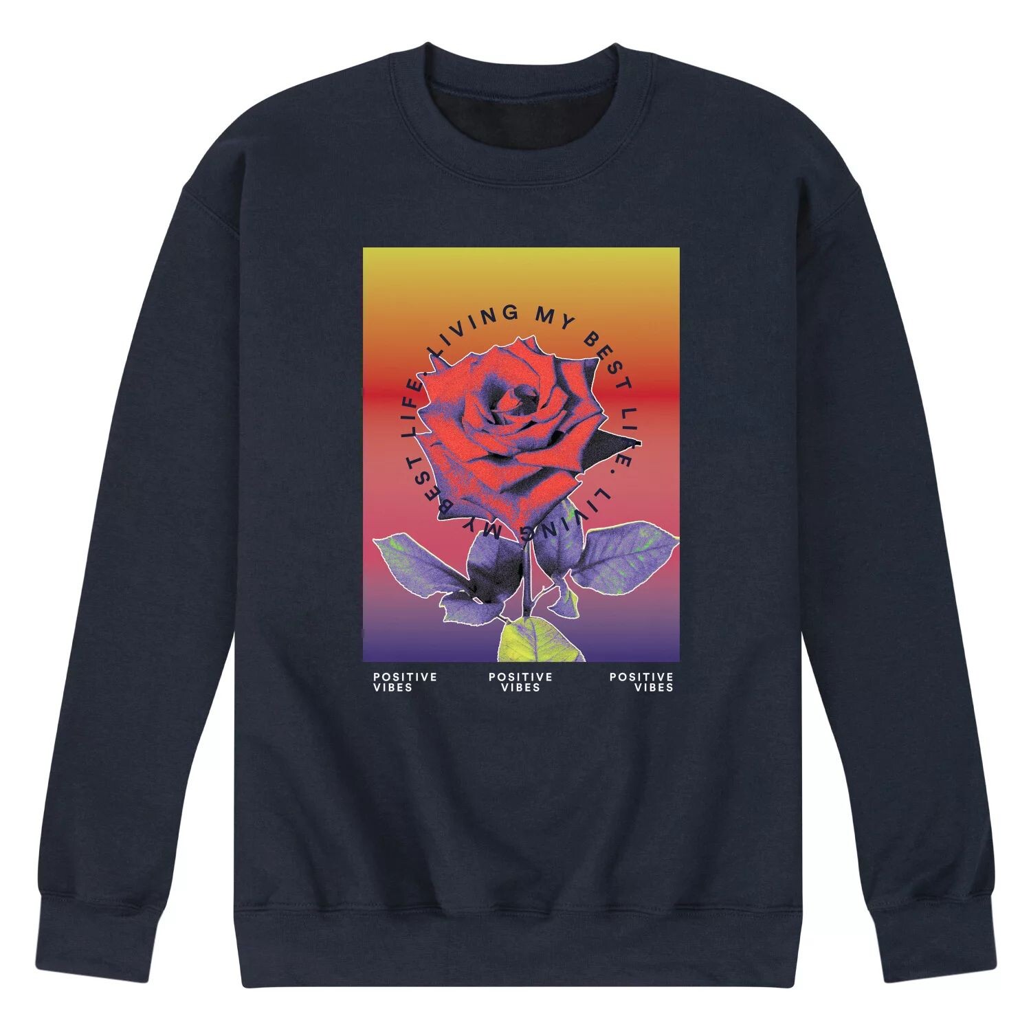 

Мужской свитшот Postive Vibes Licensed Character