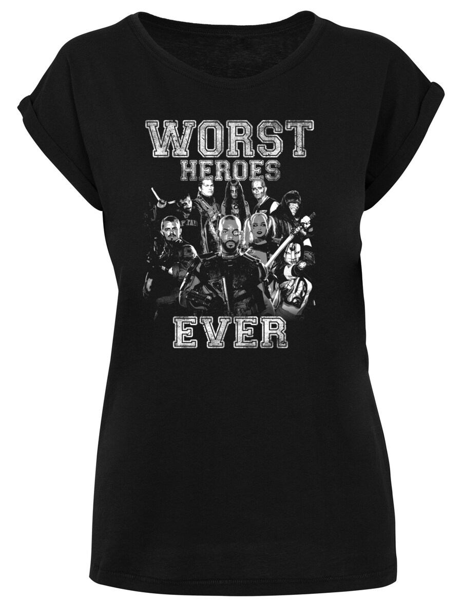 

Футболка F4NT4STIC Shirt Suicide Squad Worst Heroes Ever, черный