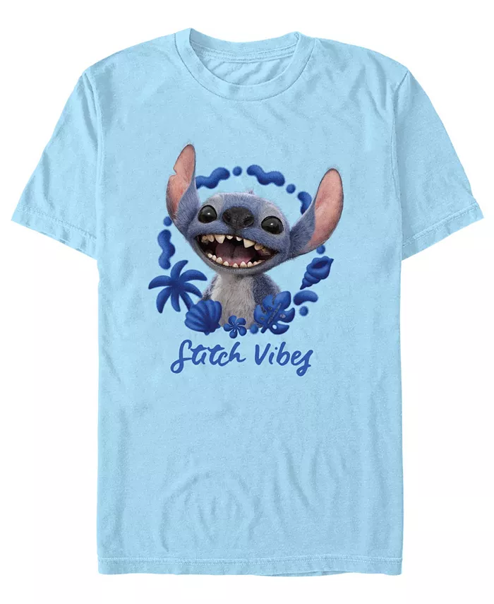 

Мужская футболка с коротким рукавом Stitch Vibes Fifth Sun, синий