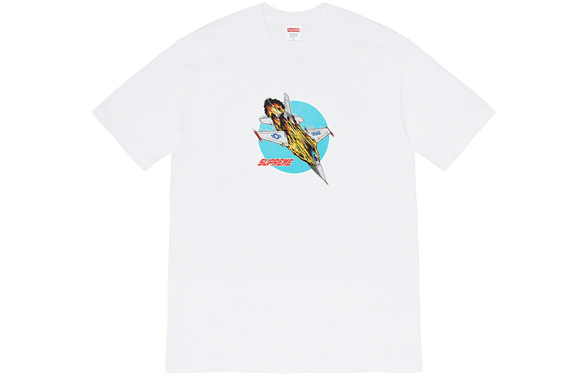 Футболка FW20 унисекс Supreme, оранжевый/красный — фото 3