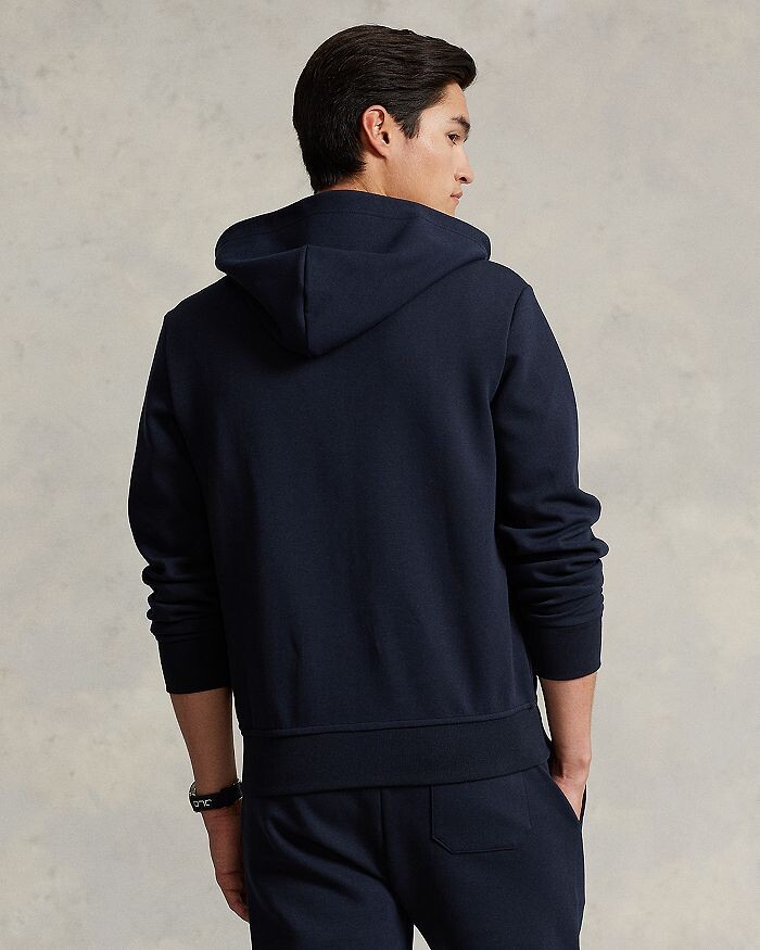 Толстовка Polo Ralph Lauren на молнии, синяя — фото 4