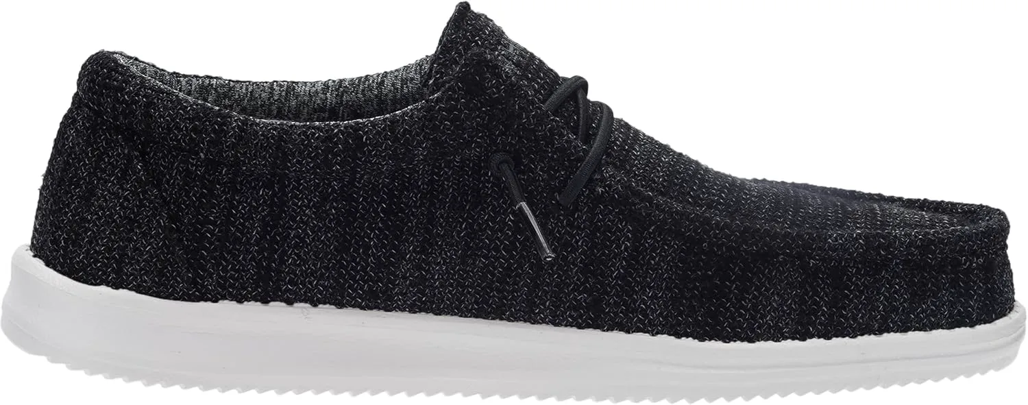 

Мужские слипоны WHITIN Easy Breezy | Стелька с пенополиуретановым наполнителем | Ультралегкая гибкая подошва, черный