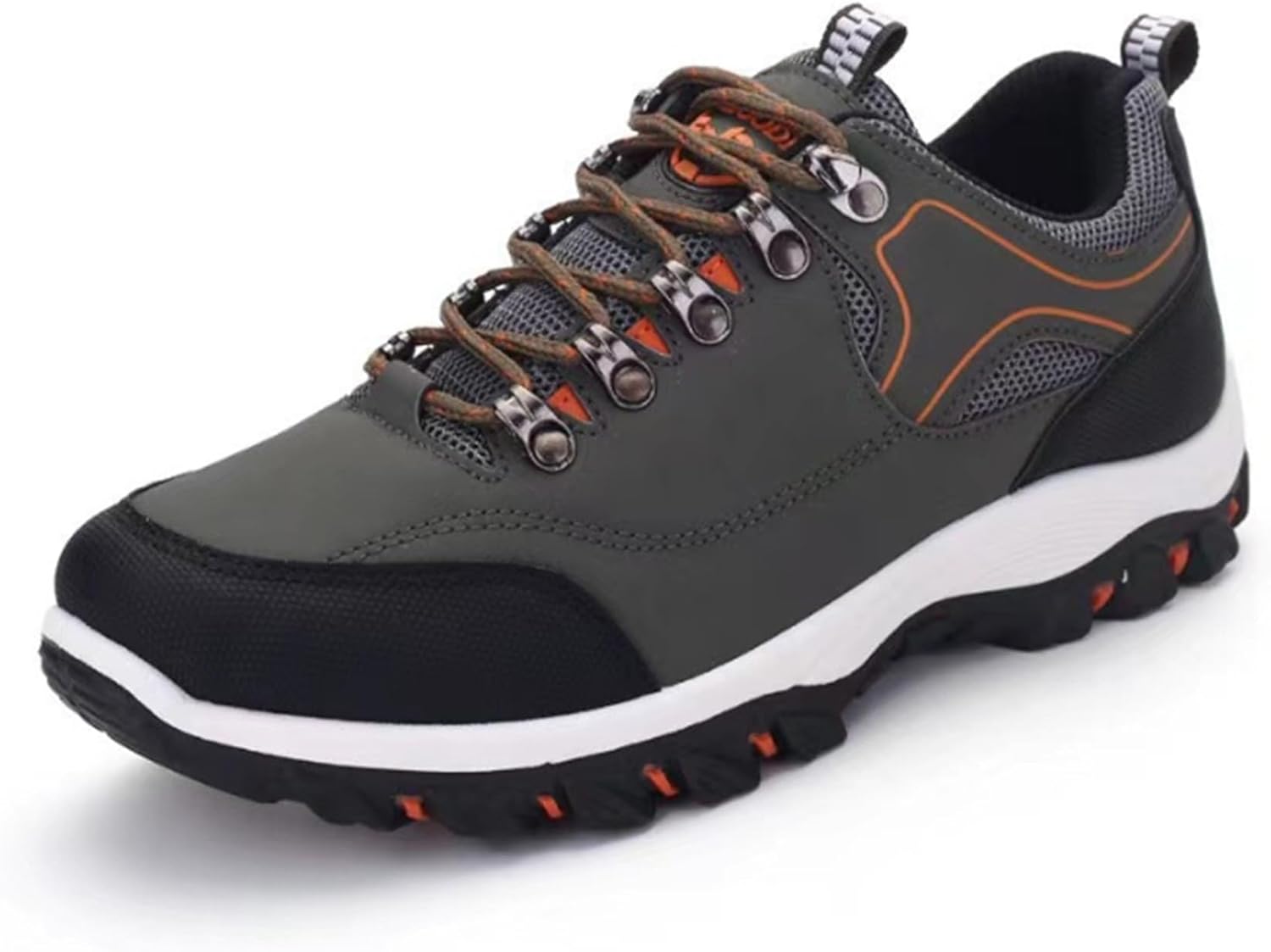 

Мужские кроссовки, ортопедические комфортные кроссовки, повседневная обувь с толстой подошвой и противоскользящей резиновой подошвой для облегчения боли (коричневый, 12.5/50) Generic