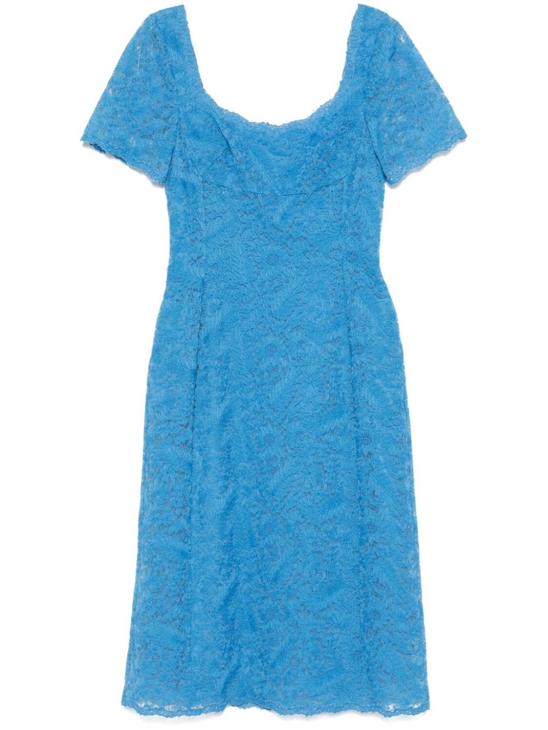 

Ermanno Scervino платье миди из цветочного кружева, синий