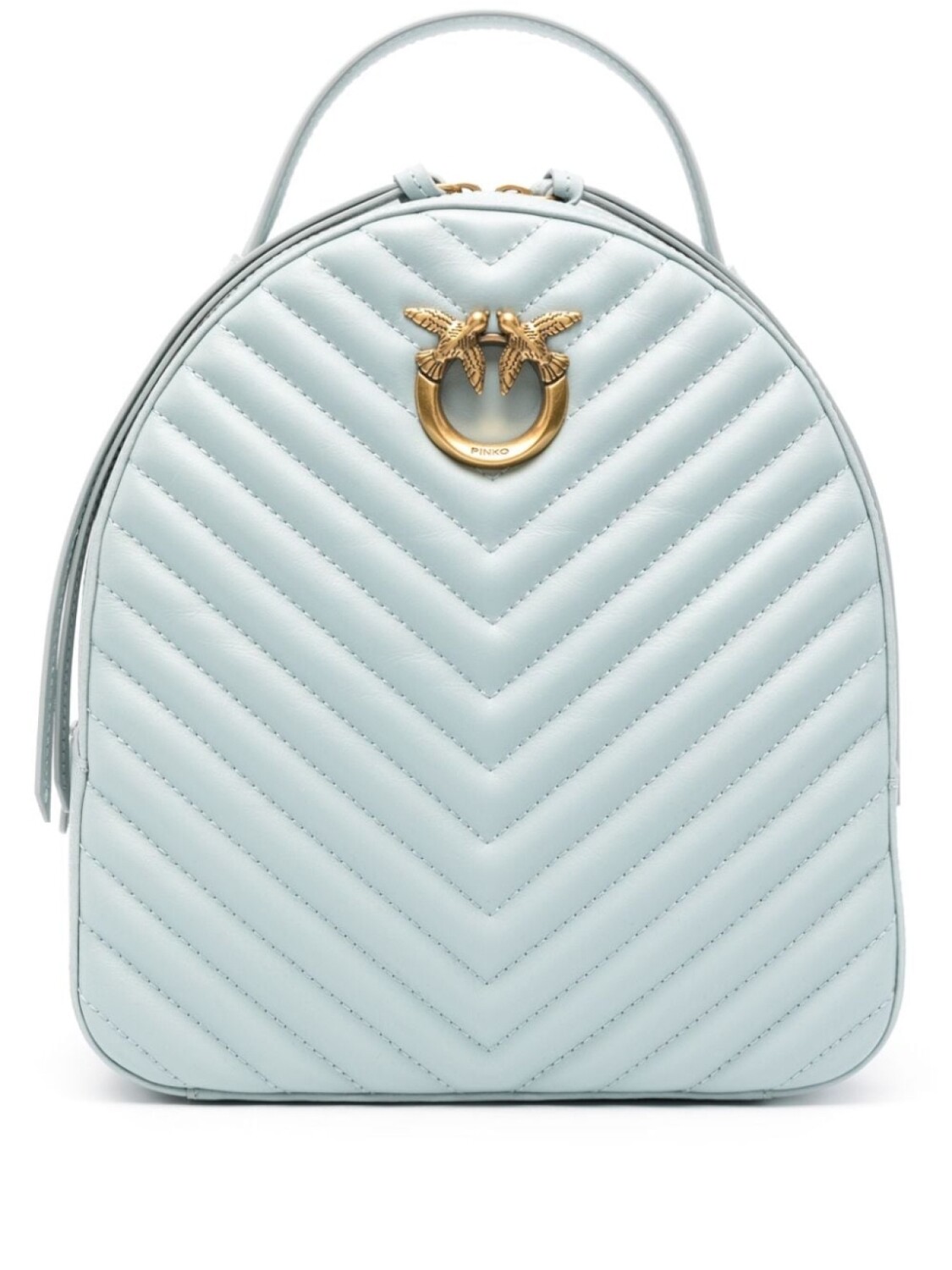 

Стеганый рюкзак Love PINKO, серый